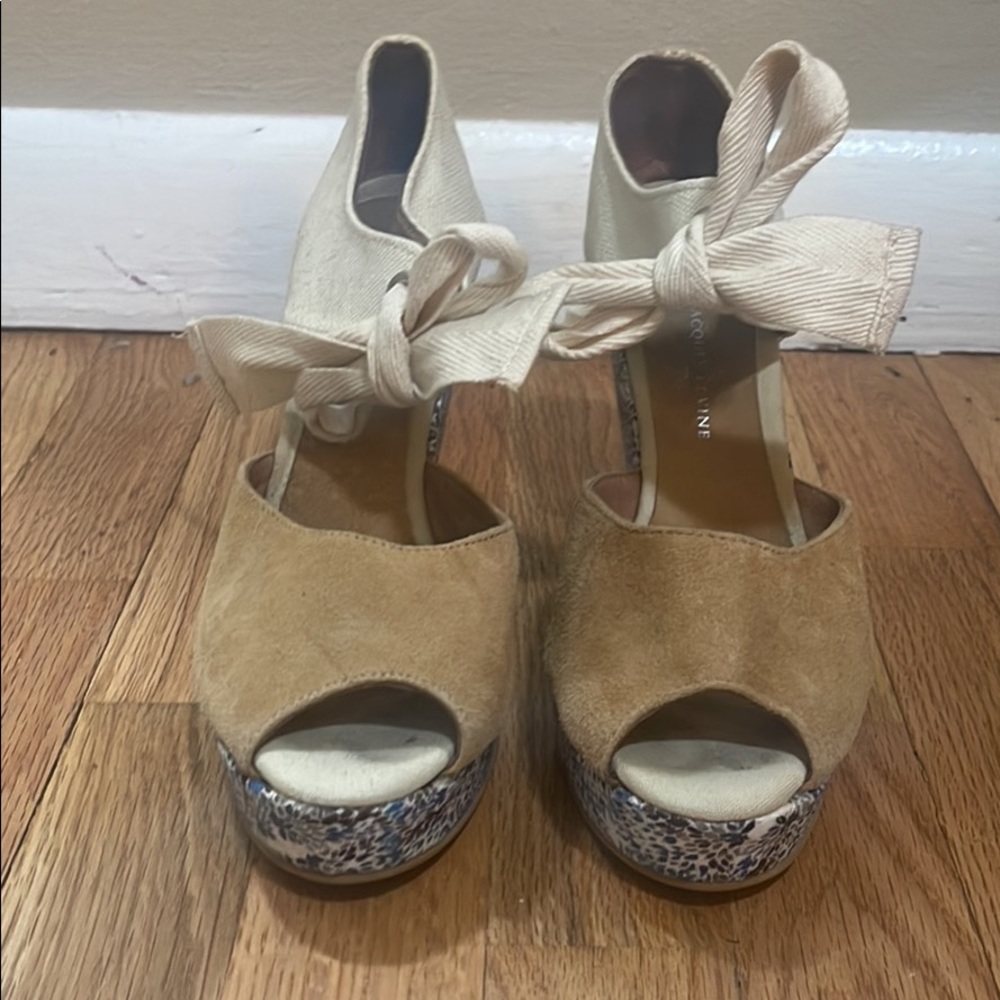 Anthropologie Wedge Sandals